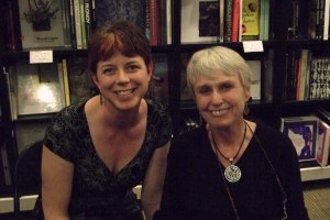 Me, trying not to look too star-struck, and Susan Cooper