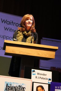 Anne-Marie Conway, winner of the secondary school category with her book Butterfly Summer