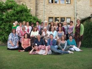 The Scattered (or Scatty?) Authors in 2011, with me in the front