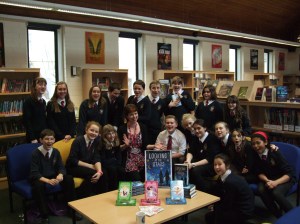 Me and the students of Henry Box, who were not nightmarish at all!