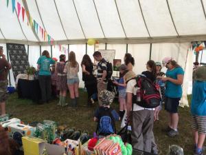 A queue of people to see me! How lovely!