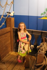 Jemima made me scrub the decks for Long John Silver!
