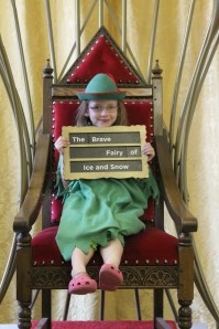 Dressed as Robin Hood, with another selection...