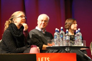 Kate Sayer, Andy Mulligan and Sue Hendra