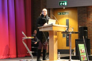 Kate telling the story of Anansi