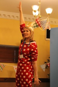 You have to do lots of stretches before you attempt to lick your elbow