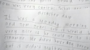 Disaster Day. Poor Tom Jones. He thought he was just going to go to the cinema...