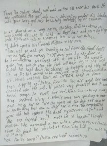 Mellisa is on a boring shopping trip with her mother, when the lift she's in takes her on a terrifying plunge into the depths of Hell...