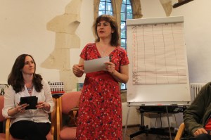 There was a fiendish quiz (my team came second by HALF A POINT!!)