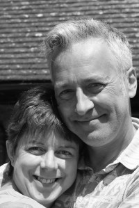 Me and one of my bestest author buddies, John Dougherty