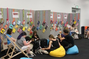 There was a very nice seating area where you could just relax and read a book