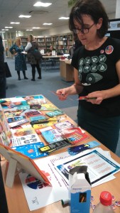 There was Kerry Drewery stealing the swag ;-)