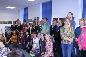 Another group photo! Taken on my camera by the fab L.D.Lapinski - so nice to meet you!