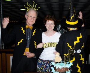 Even my parents, always keen to embrace amateur dramatics, got electrified up!