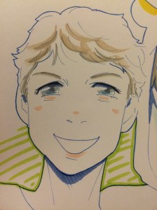 Andfinally - me in Manga style, thanks to artist www.chitan-garden.blogspot.com - I'm really chuffed!