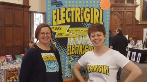 Cathy and I ready to strut our stuff!