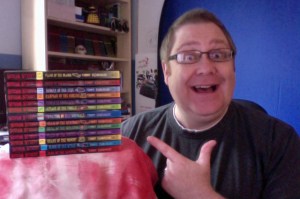 Tommy with his brilliant SCREAM STREET series, now on CBBC!