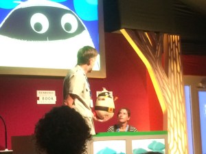 Sue Hendra and Paul Linnet, authors and illustrators of the fantastic SUPERTATO picture book series, perform 'The Half-Baked Potato' show - very silly and very fun!