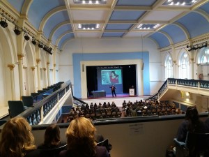 View from the back of the balcony! Photo by Paula Ward